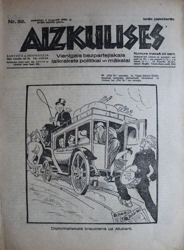 Aizkulises.  1930 g. Nr.  32
