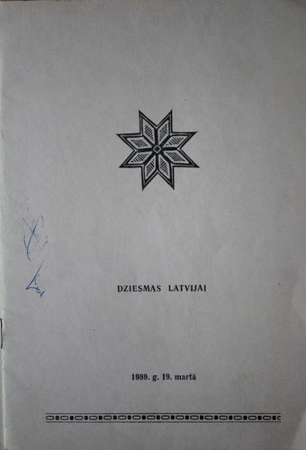 Dziesmas Latvijai