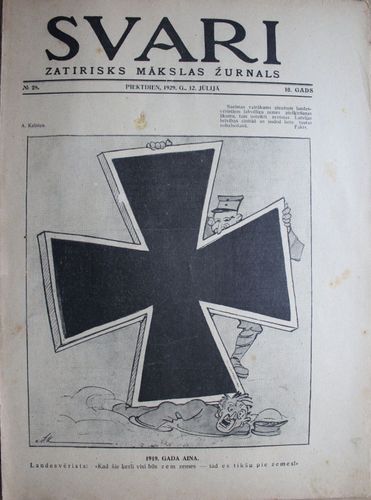 Svari.  1929 g. Nr. 28