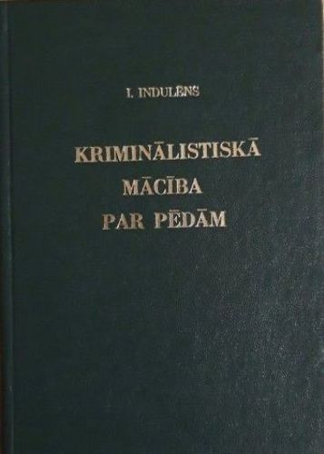Kriminālistiskā mācība par pēdām