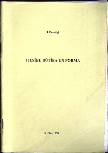 Tiesību būtība un forma