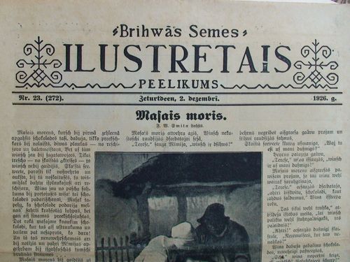 Brīwās Zemes  Ilustretais Pielikums.  1926g. Nr.23