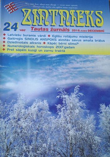 Zintnieks Nr. 24 12/2016
