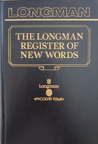 The Longman register of new words