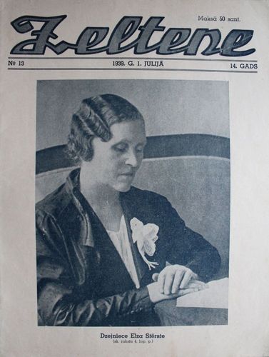 Zeltene. 1939 g. Nr.13