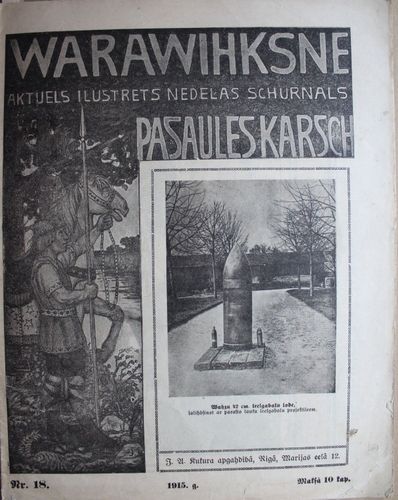 Warawihksne. 1915 g. Nr.  18