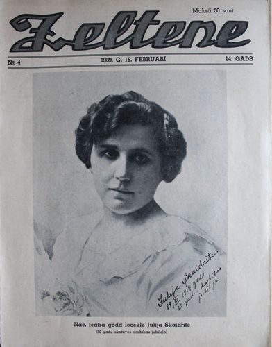 Zeltene. 1939 g. Nr.4
