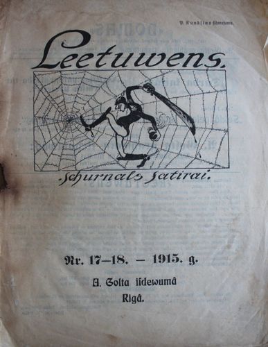 Lietuvēns. 1915 g. Nr. 17-18