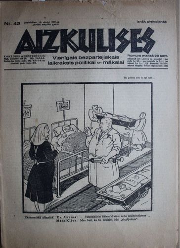 Aizkulises.  1931 g. Nr. 42