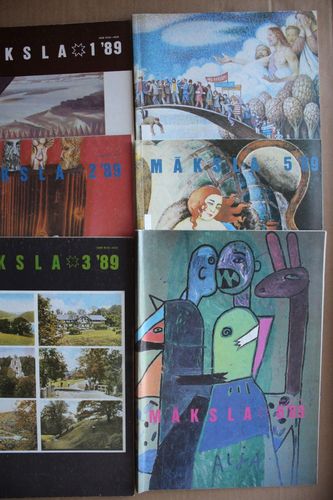 Māksla. 1989g. Nr.1-6