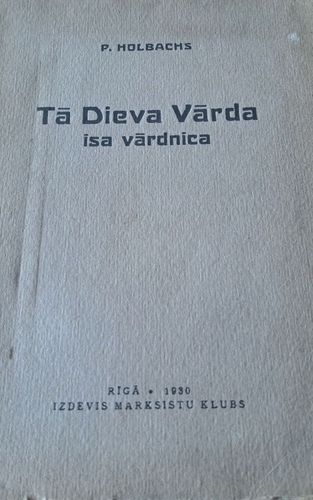Tā Dieva Vārda īsa vārdnīca