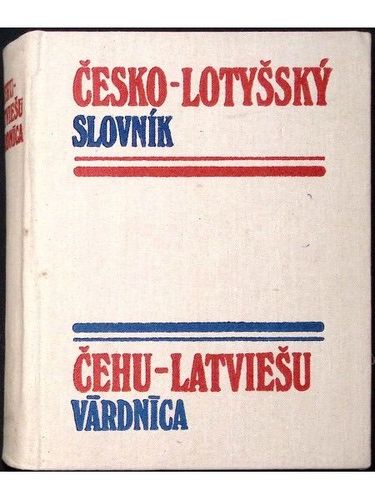Čehu-latviešu vārdnīca