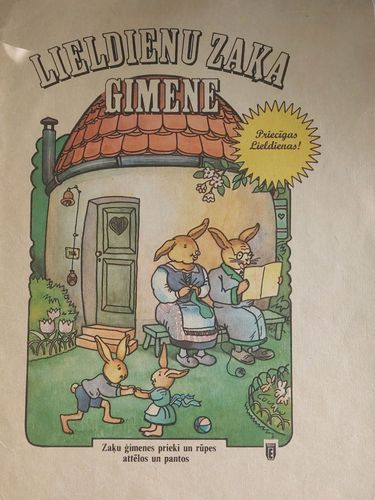 Lieldienu zaķa ģimene
