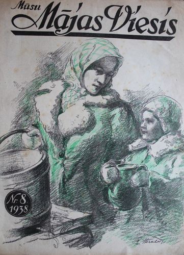 Mūsu Mājas Viesis. 1938 g. Nr.8