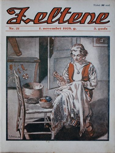Zeltene. 1928 g. Nr. 21