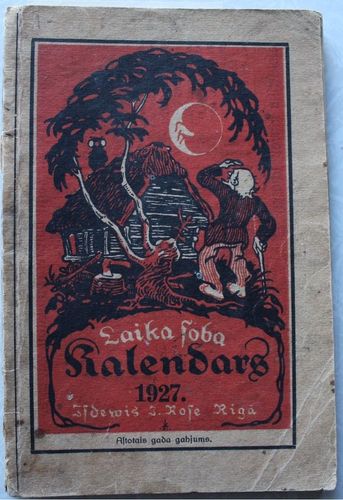 Laika Zoba kalendars 1927. gadam