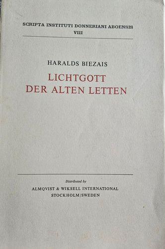 Lichtgott der alten Letten
