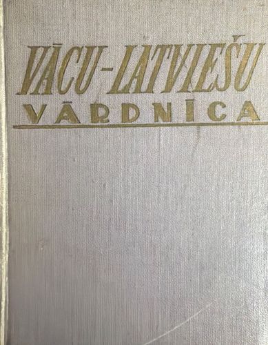 Vācu-latviešu vārdnīca
