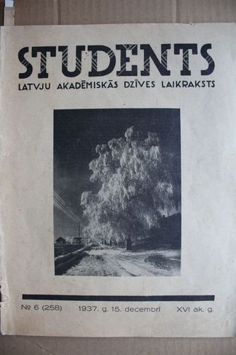 Students. 1937g. Nr. 6