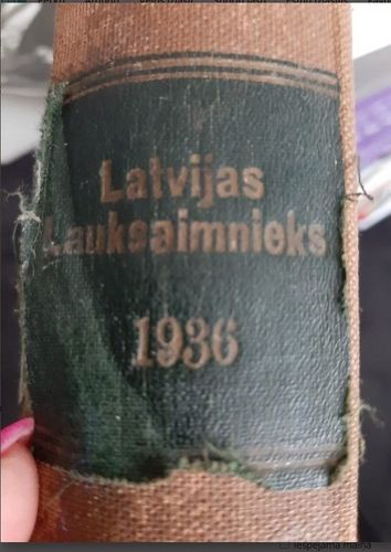  Latvijas Lauksaimnieks 1936.g.