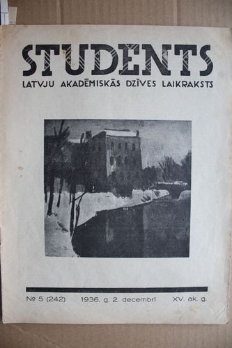 Students. 1936g. Nr. 5