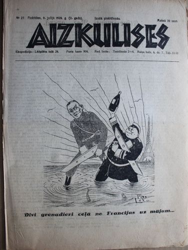 Aizkulises. 1926 g. Nr. 27