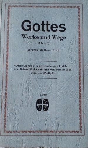 Gottes werke und wege
