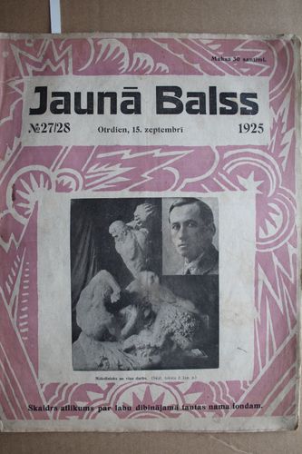Jaunā Balss. 1925 g. Nr. 27/28