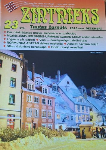 Zintnieks Nr. 23 12/2016