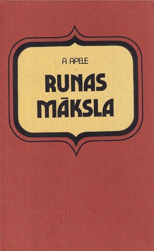 Runas māksla