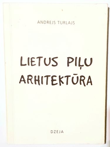 Lietus piļu arhitektūra