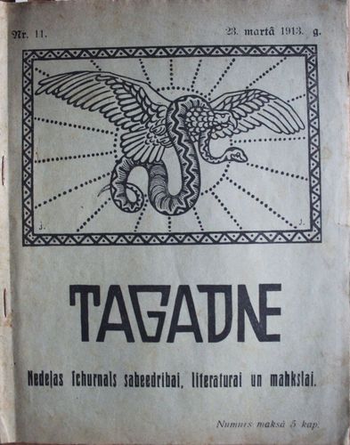 Tagadne. 1913 g. Nr.11