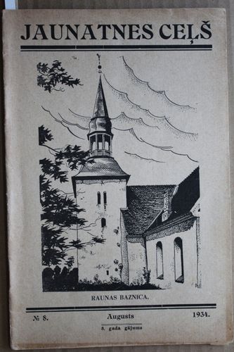 Jaunatnes Ceļš. 1934 g. Nr.8