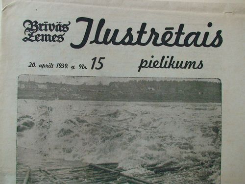 Brīvās Zemes Ilustrētais Pielikums. 1939 g. Nr. 15