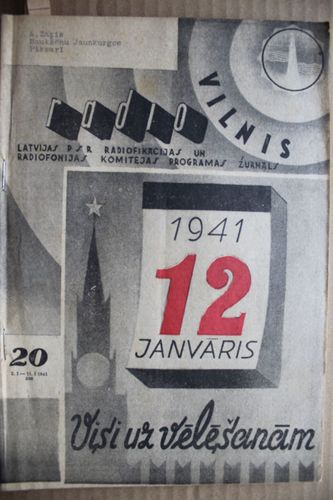 Radio Vilnis. 1940 Nr.20