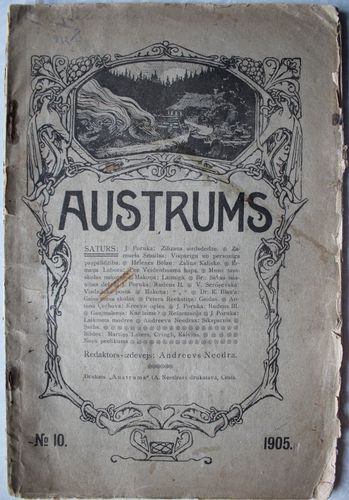 Austrums.1905 g. Nr. 10