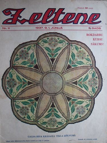 Zeltene. 1937  g. Nr. 11