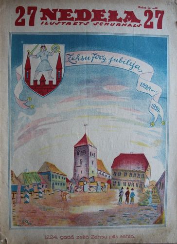 Nedēļa. 1924 g. Nr. 27