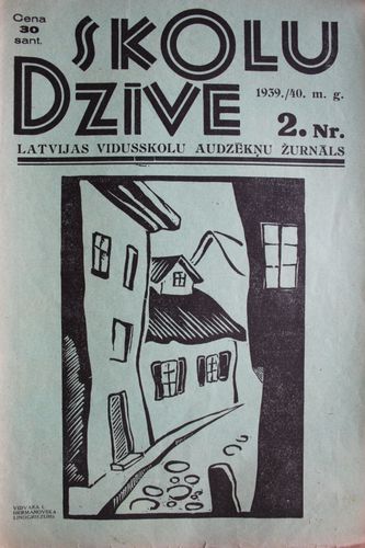 Skolu Dzīve. 1939/40 m.g. Nr.2