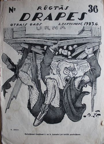 Rūgtās Drapes. 1923g. Nr. 36