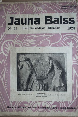 Jaunā Balss. 1924 g. Nr. 21