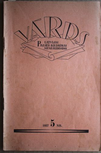 Vārds. 1937 g. Nr. 5
