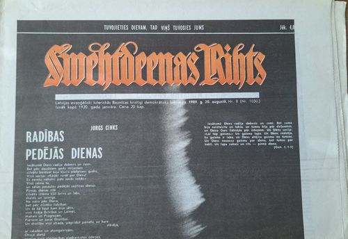 Svētdienas Rīts 20/08/1989
