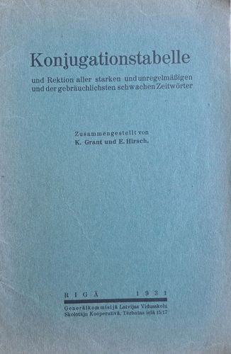 Konjugationstabelle
