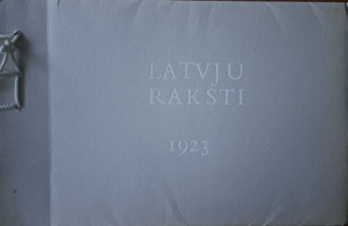 Latvju raksti 1923
