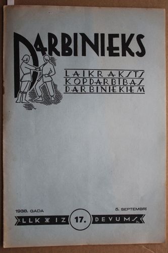 Darbinieks 1938g. Nr.17