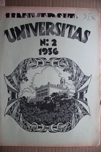 Universitas 1936g. Nr.2