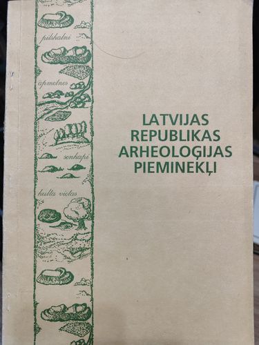 Latvijas republikas arheoloģijas pieminekļi