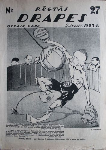 Rūgtās Drapes. 1923g. Nr.  27