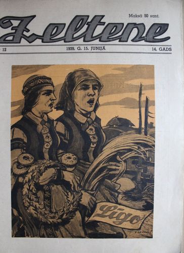 Zeltene. 1939 g. Nr.12
